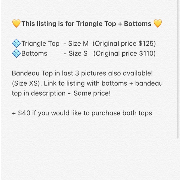 Beach Riot Pearl Bikiniđź’ Alex Top + Whitney Bottom - Picture 4 of 7